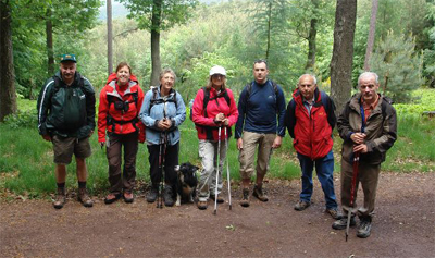 Wandergruppe Weitwanderung