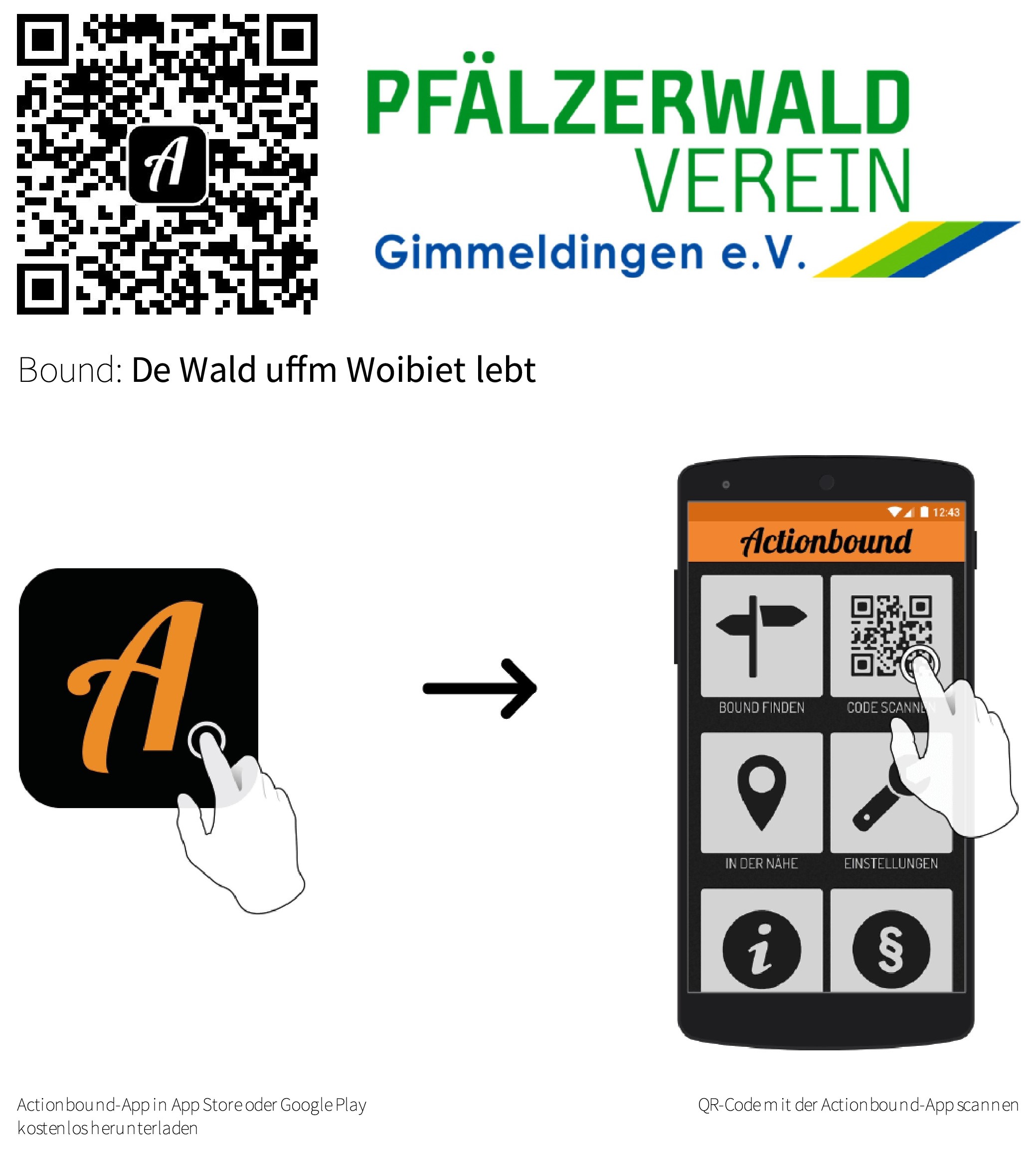 de wald uffm woibiet lebt startguide