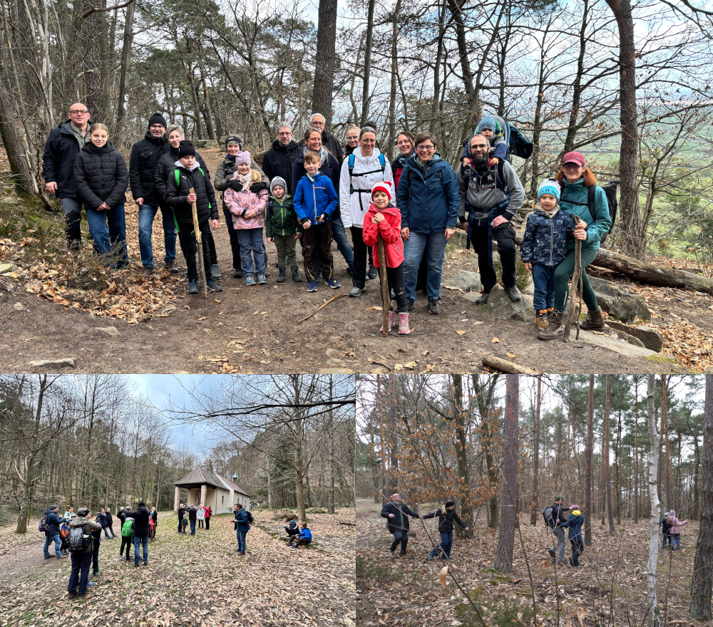 Familienwanderung 20260315 Collage